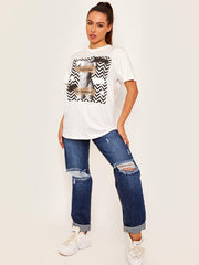 Stay True Graphic Printed T-Shirt