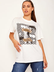 Stay True Graphic Printed T-Shirt