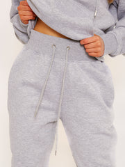 Oversized hoodie en jogger fleeced coöperatie
