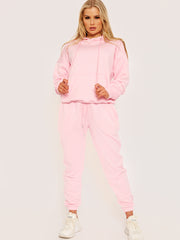 Oversized hoodie en jogger fleeced coöperatie