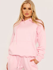 Oversized hoodie en jogger fleeced coöperatie