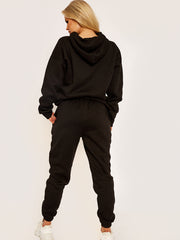 Oversized hoodie en jogger fleeced coöperatie