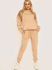 Oversized hoodie en jogger fleeced coöperatie