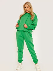 Oversized hoodie en jogger fleeced coöperatie