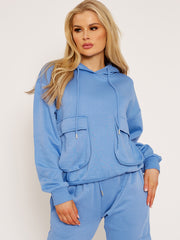 Utility Pocket Hooded Top & Trouser Fleece Co-ord