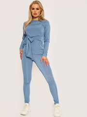 Brede geribbelde riemcoördin