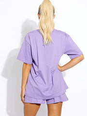 Love Oversized T-Shirt & Shorts Coien
