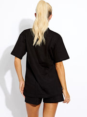 Love Oversized T-Shirt & Shorts Coien