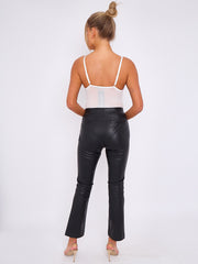 Lace Detail Corset Style Bodysuit