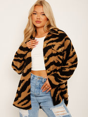 Zebra Print Jacket Shacket