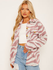 Zebra Print Jacket Shacket