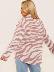 Zebra Print Jacket Shacket