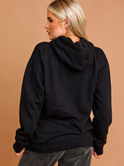 Desire Heart Graphic Print Hoodie