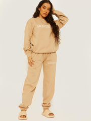 Geborduurde Mon Cheri Fleece coördin