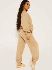 Geborduurde Mon Cheri Fleece coördin