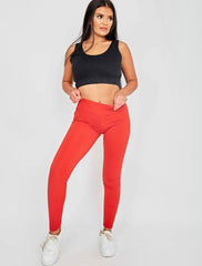 Scrunch Back Ruched Leggings