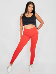 Scrunch Back Ruched Leggings