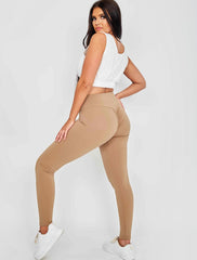 Scrunch Back Ruched Leggings