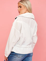 High Neck Hooded Festival Jacket