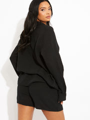 Cheesecloth Blouse & Shorts Co-ord