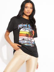 Miami Beach Graphic T-Shirt