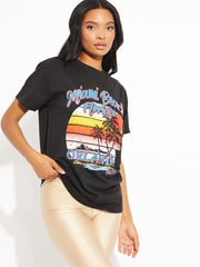 Miami Beach Graphic T-Shirt
