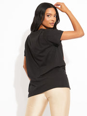 Shoelace Bear Graphic T-Shirt