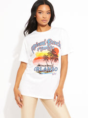 Miami Beach Graphic T-Shirt