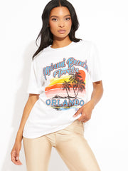 Miami Beach Graphic T-Shirt