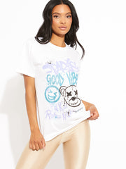 Paris Good Vibes Graphic T-Shirt