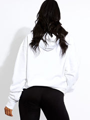 Sin remordimiento de sudadera con imprenta gráfica