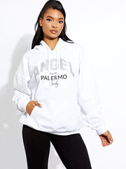 Angel Palermo Graphic Print Hoodie