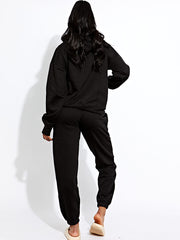 C'est Toujours Embroidered Fleece Co-ord