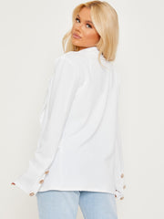 Straight Fit Single Button Blazer