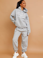 Embroidered California Hooded Fleece Co-ord