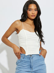 Cami Mesh Crop Top