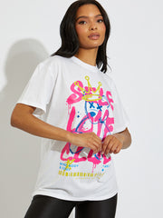 Self Love Club Teddy Graphic T-Shirt