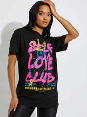 Self Love Club Teddy Graphic T-Shirt