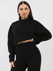 Teddy Bear Oversized Crop Top