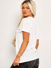 Blessed Teddy Graphic Printed T-Shirt