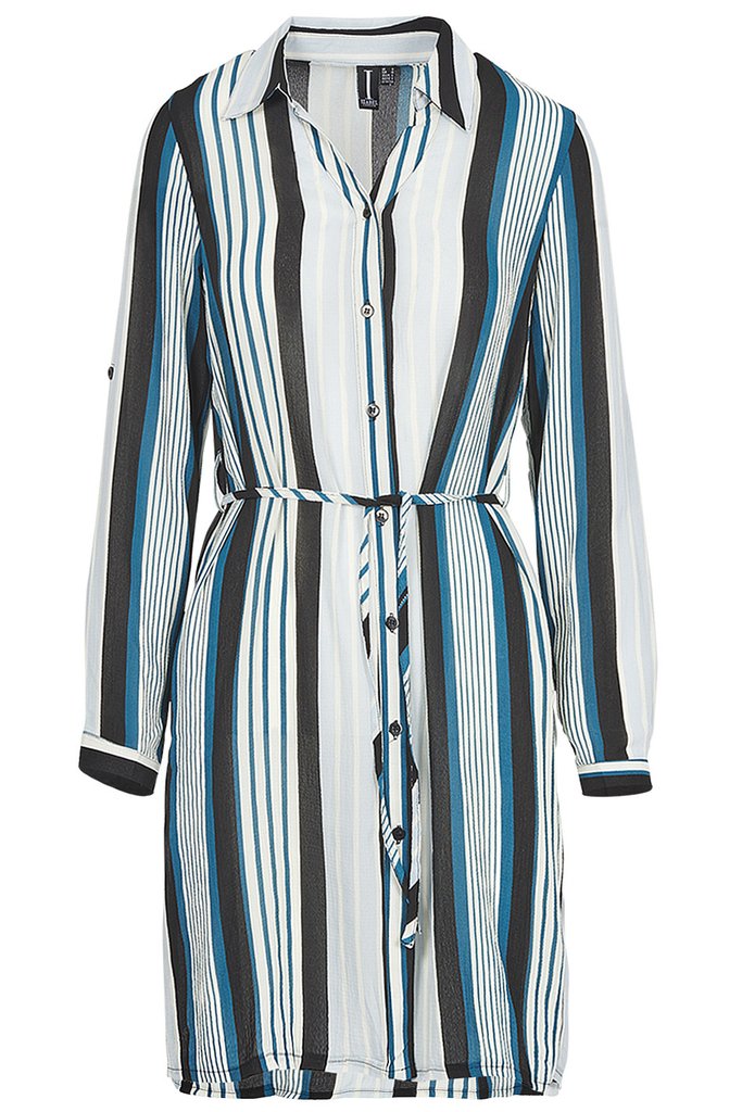 Wholesalers Of Vertical Stripe Shirt Dress | Stylewise Direct